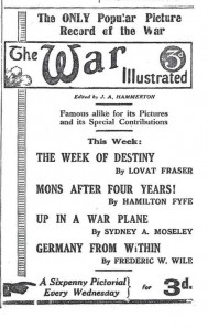 'War Illustrated' supplied a market which was rapacious in its thirst for information on the war.