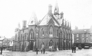 Early 20th century photograph of Wokingham Town Hall